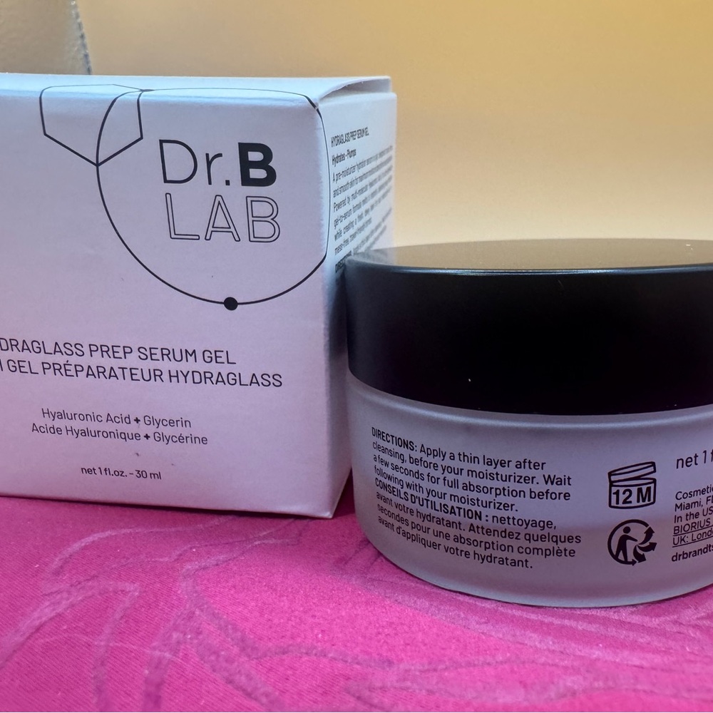 Dr B lab hydraglass prep serum gel 1oz - Picture 3 of 8